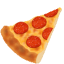 Nom Pizza — food emoji for Slack & Discord