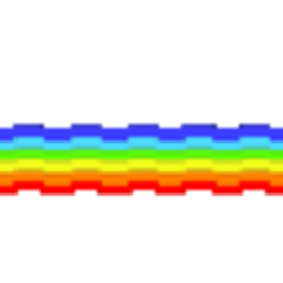 Nyan Rainbow Chainable — colorful emoji for Slack & Discord (Discord)