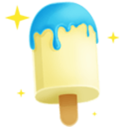 Milky Blue Pop — food emoji for Slack & Discord (Discord)