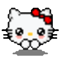 Hello Kitty — cartoon emoji for Slack & Discord (Discord)