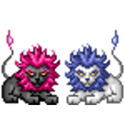 Flaming Lions — animal emoji for Slack & Discord (Discord)