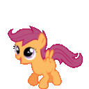 Mylittlepony Jump — cartoon emoji for Slack & Discord