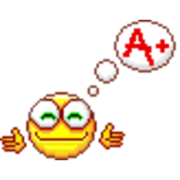 A Plus — cartoon emoji for Slack & Discord (Discord)
