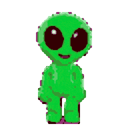 Alien Dance — cartoon emoji for Slack & Discord (Discord)