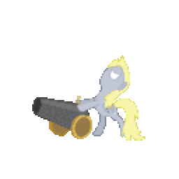 Mlpony Cannon — cartoon emoji for Slack & Discord (Discord)
