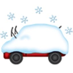 Car Snow — car emoji for Slack & Discord (Discord)