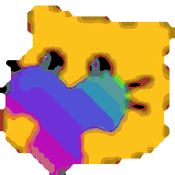 Meow Prideheart — paw emoji for Slack & Discord (Discord)