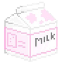 Strawberrymilk — milk emoji for Slack & Discord