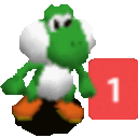 1ping Yoshi — cartoon emoji for Slack & Discord