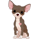 Chihuahua — cartoon emoji for Slack & Discord