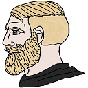 Yes Chad — cartoon emoji for Slack & Discord