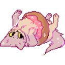 Donut Cat 2 — cartoon emoji for Slack & Discord