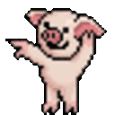 Dancepig — cartoon emoji for Slack & Discord