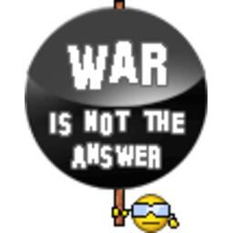 War Is Not The Answer — symbol emoji for Slack & Discord (Discord)