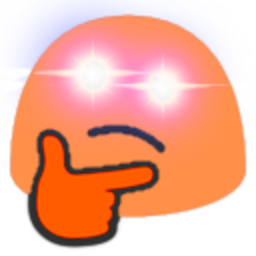 Blob Hyperthink — cartoon emoji for Slack & Discord (Discord)