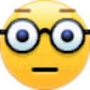 Nerd — skype-flirty-nerd emoji for Slack & Discord