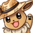 Explorer Eevee — cartoon emoji for Slack & Discord