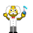 Scientist 2 — cartoon emoji for Slack & Discord