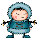 Eskimo Girl — character emoji for Slack & Discord
