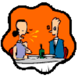 Dinner For Two — cartoon emoji for Slack & Discord (Discord)