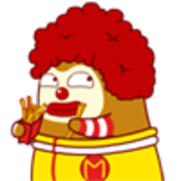 Ronald Mcdonald — cartoon emoji for Slack & Discord (Discord)