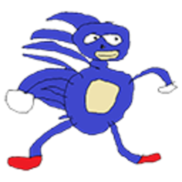 Sanic — cartoon emoji for Slack & Discord (Discord)