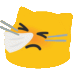 Meow Sneezing — cat emoji for Slack & Discord (Discord)
