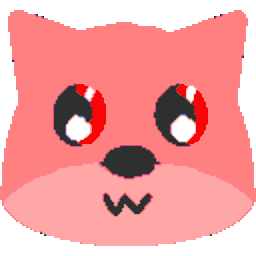 Rainbow Wolf — cartoon emoji for Slack & Discord (Discord)