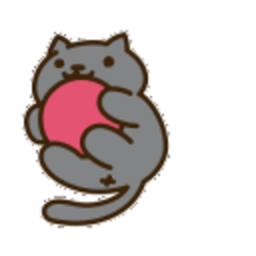 Nekoatsume Redball — cat emoji for Slack & Discord (Discord)
