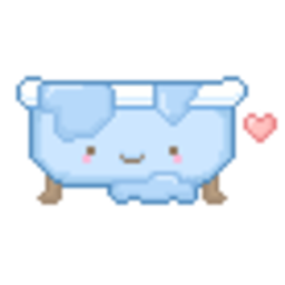 Bath Tub — cartoon emoji for Slack & Discord (Discord)