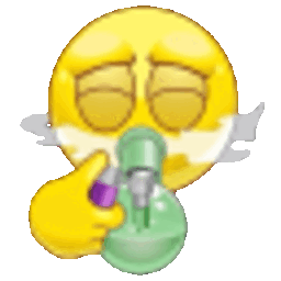 Smoke Crack — cartoon emoji for Slack & Discord (Discord)