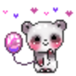 Cute Panda — cartoon emoji for Slack & Discord (Discord)
