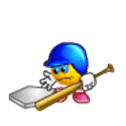 Homeplate Batterup — cartoon emoji for Slack & Discord (Discord)
