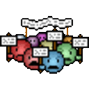 Angry Crowd — cartoon emoji for Slack & Discord
