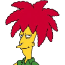 Sideshow Bob — cartoon emoji for Slack & Discord