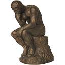 Thethinker — art emoji for Slack & Discord