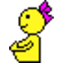 Pregnant — cartoon emoji for Slack & Discord