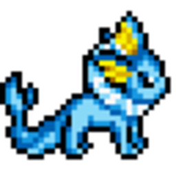 Vaporeon 4 — cartoon emoji for Slack & Discord (Discord)