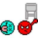 Hit Chair — angry emoji for Slack & Discord