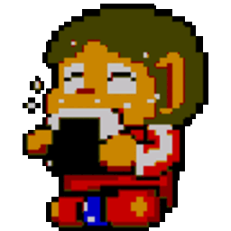 Alex Kidd Lunch Jp — cartoon emoji for Slack & Discord (Discord)