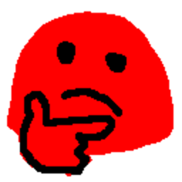 Blub Rainbowthink — cartoon emoji for Slack & Discord (Discord)