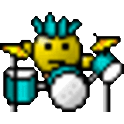 Drums 3 — cartoon emoji for Slack & Discord (Discord)