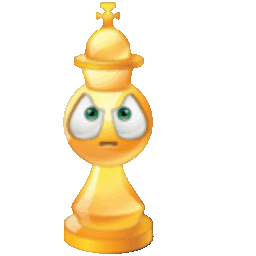 Chess King — cartoon emoji for Slack & Discord (Discord)