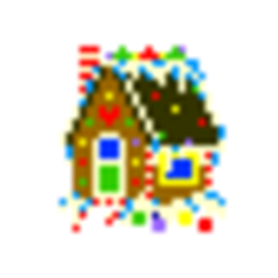 Gingerbread House 3 — cartoon emoji for Slack & Discord (Discord)
