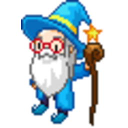 Wizard Glasses — cartoon emoji for Slack & Discord (Discord)