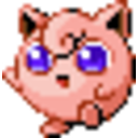 Jigglypuff Rainboweyes — cartoon emoji for Slack & Discord