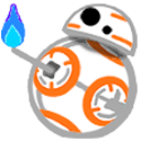 Bb8flame — cartoon emoji for Slack & Discord