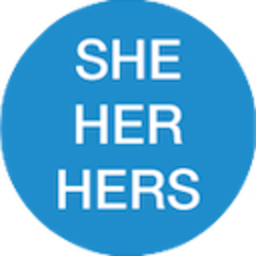 She Her Hers — blue emoji for Slack & Discord (Discord)