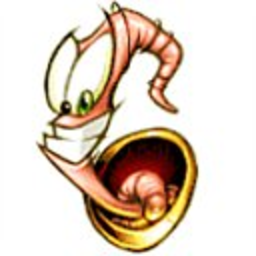 Earthworm Jim — cartoon emoji for Slack & Discord (Discord)