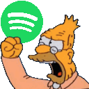 Old Man Yells At Spotify — angry emoji for Slack & Discord